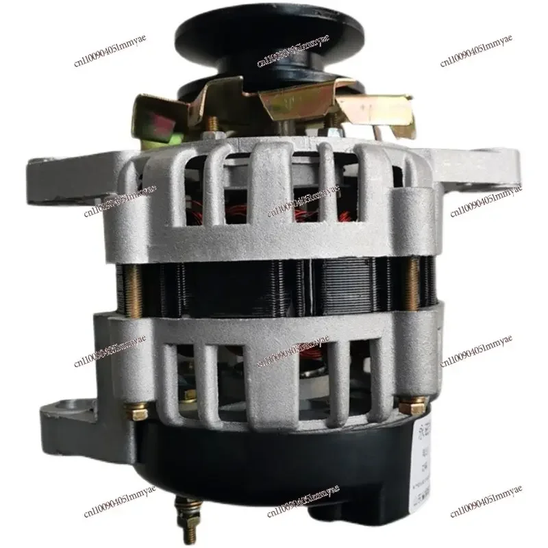 Belt and wheel type 220V1500W small brushless constant voltage pure copper wire package household lighting small alternator