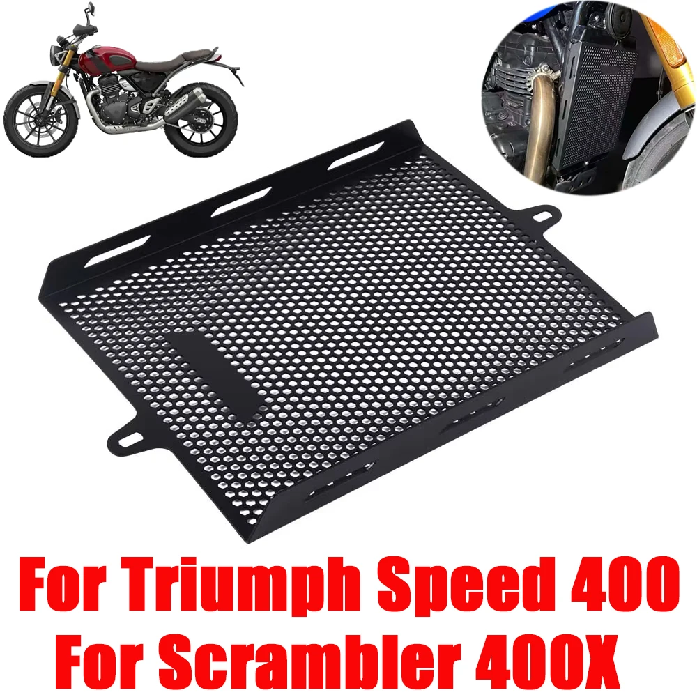 

Аксессуары для мотоциклов для Triumph Speed 400 Speed400 Scrambler 400X400X2024, решетка радиатора, крышка, защита гриля