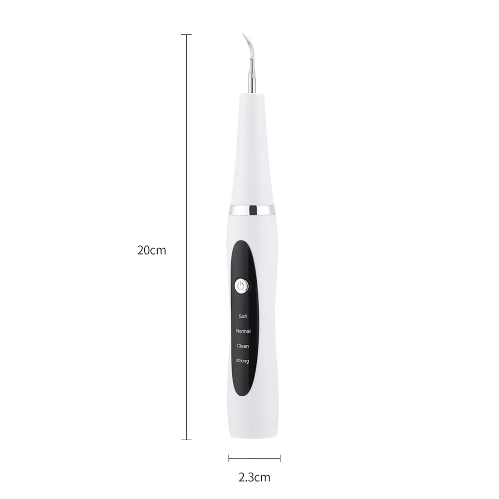 Ultrasonic Dental Scaler For Teeth Tartar Stain Tooth Calculus Remover LED Electric Sonic Teeth Cleaner Dental Stone Removal AA