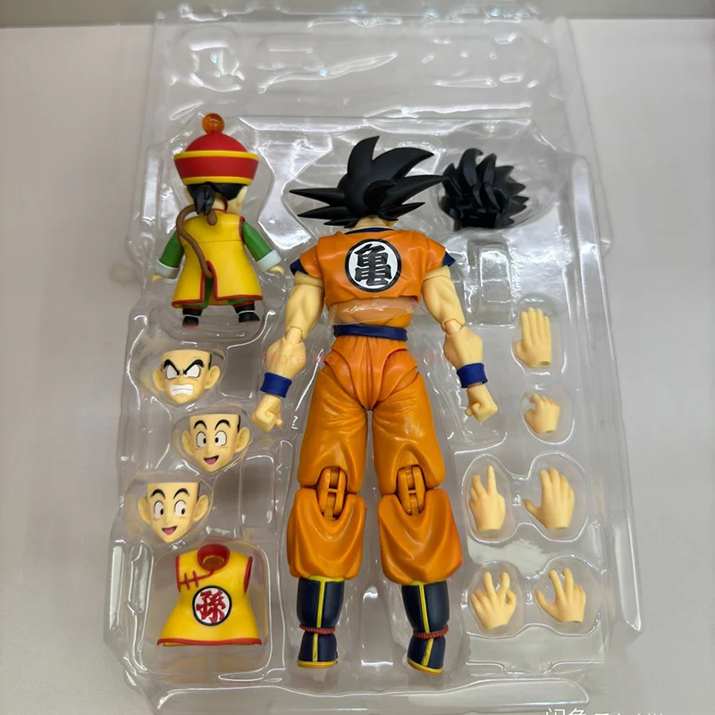 Genuine 100% Bandai Dragon Ball Sh Figuarts Son Goku Son Gohan Kid Jiren Trunks Shf Sdcc Exclusive Edition Action Figures Collec