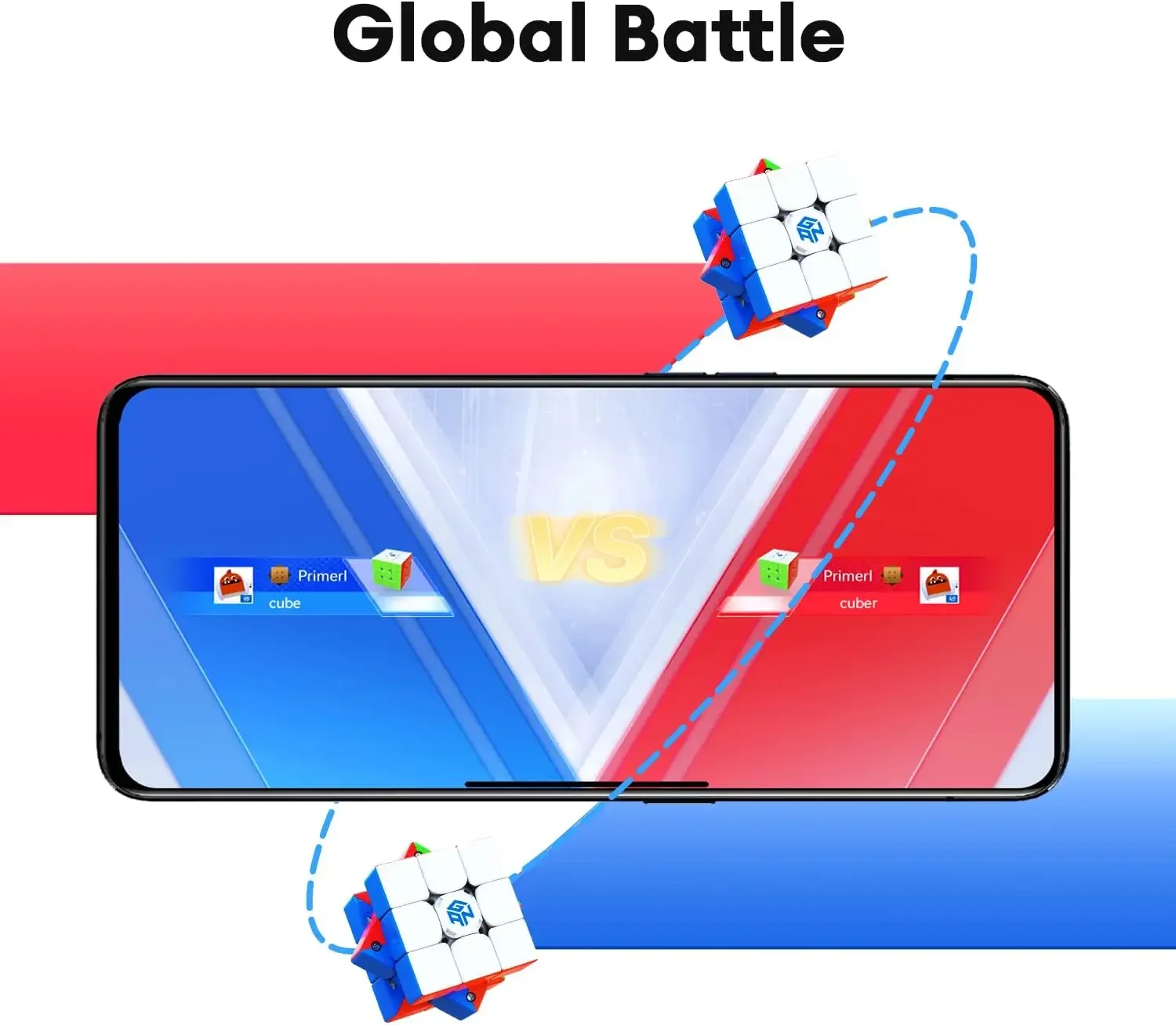 GAN I3 3x3 Magnetic Magic Cube Stickerless Professional Smart Speed Cube Toy Gan 356 i3 UV Cubo Magico Puzzle