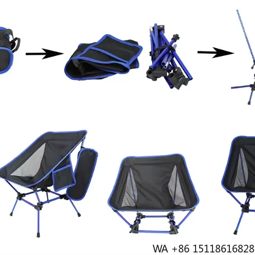 Clearance Folding Camping Chair With Logo Durable Outdoor Chair for Beach Travel