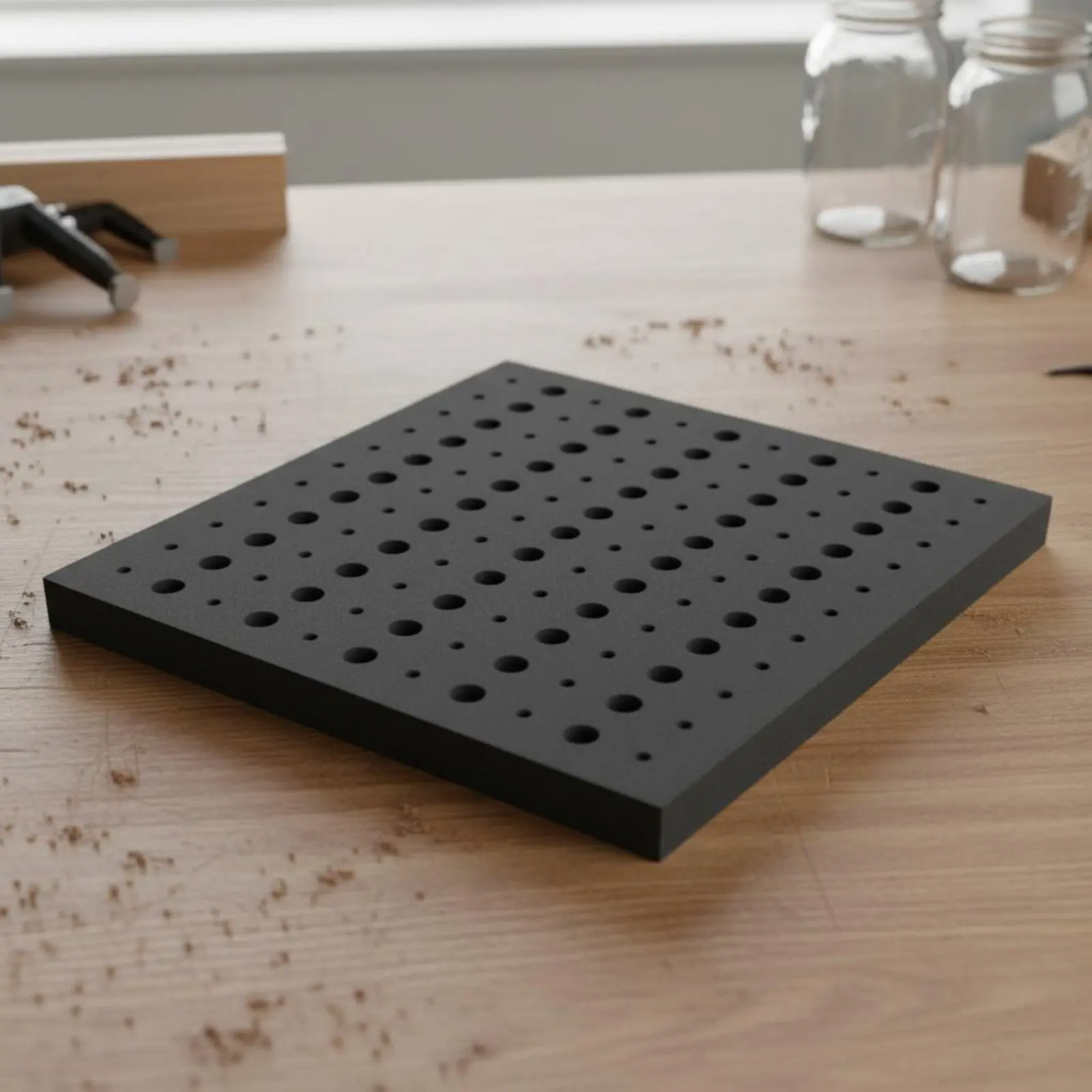 Bandeja organizadora de fresas para router – Soporte con ranuras profundas - imagen 2