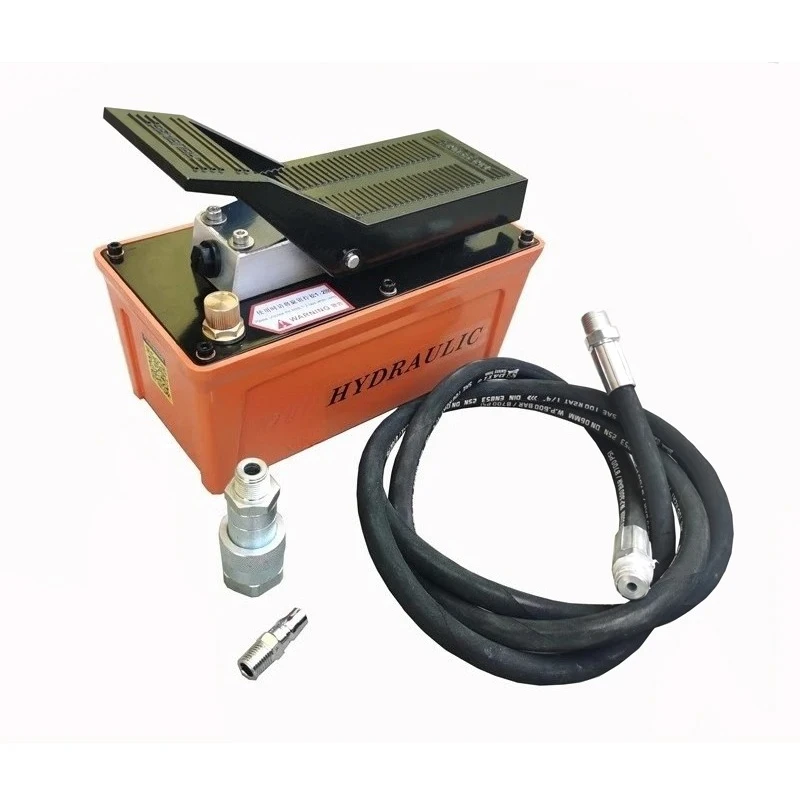 1.6L Air Hydraulic Foot Pump 10000PSI High Pressure Pneumatic Hydraulic Pump for Auto Body Frame Machine Sheet Metal Repair