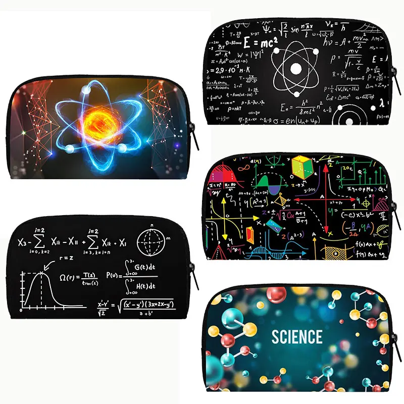 

Interest Math Physics Formula Print Wallet Pi Periodic Table ID Credit Card Coin Bags Phone Holder Casual Long Purse Money Bags