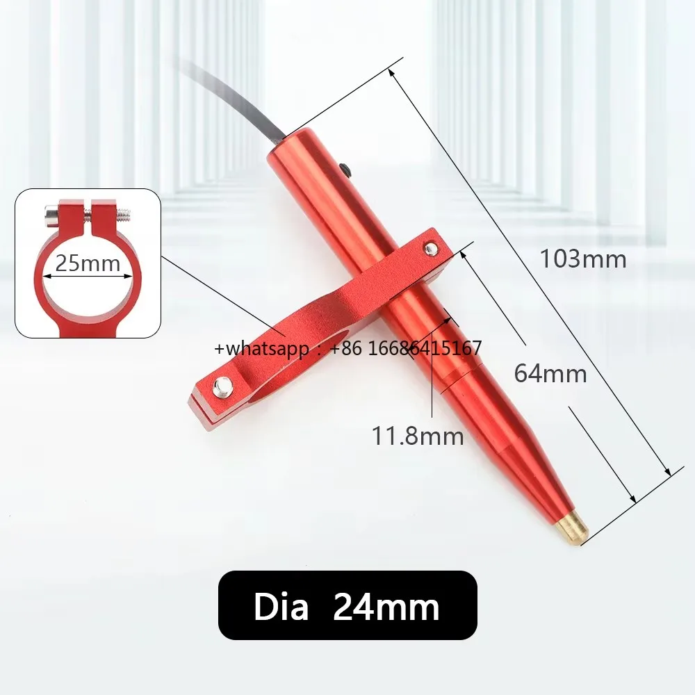 Dia 24 25mm Z-Axis Auto Focus Sensor For Co2 Cutter Engraving Machine Automatically UP And Down Table Lift