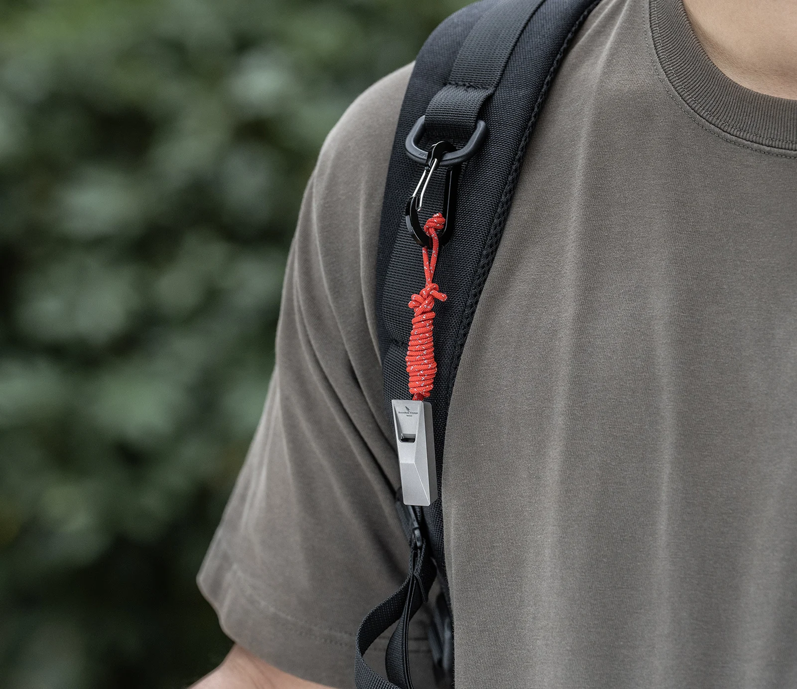 

Boundless Voyage Titanium Whistle 120dB Emergency Survival Safety Hiking Whistles with Lanyard Loud for Outdoor Camping Travel