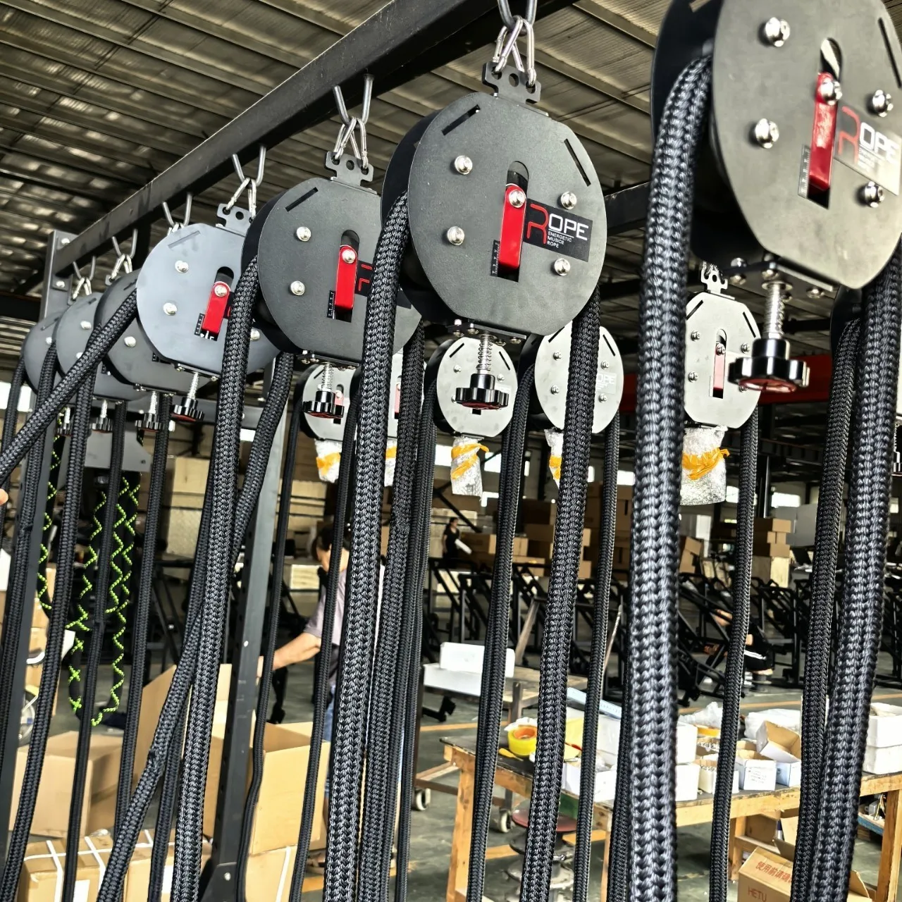 

Home Gym Rack Endless Rope Trainer Climber Machine Pull Rope Climbing Equipment for Back Squat Fitness