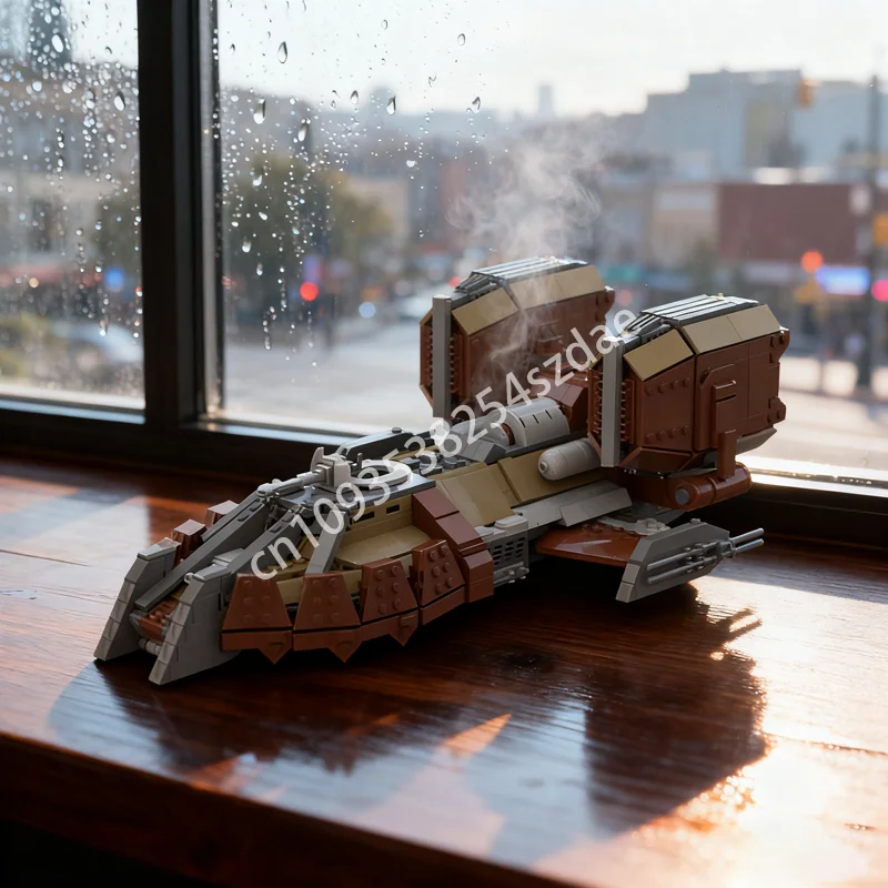 

2026 шт. MOC WLO 5 Speeder Tank Пиратская звезда Боевая модель Строительные блоки Архитектура Сборка DIY Идея Рождественские подарки Игрушки для детей