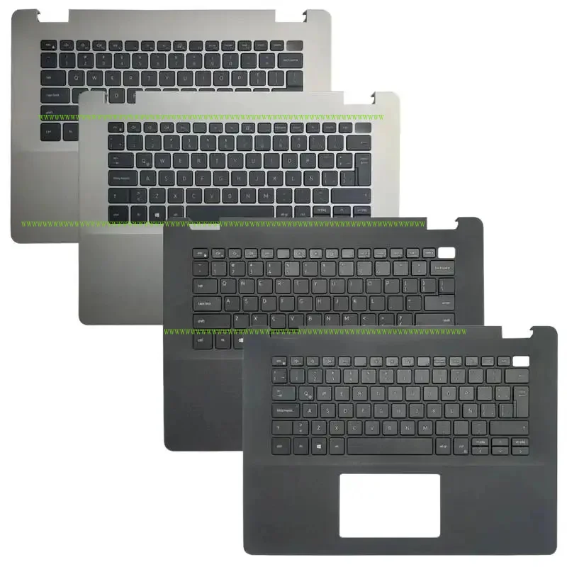 

F New Spanish/Brazil/Russian/US/Latin Keyboard For Dell Vostro 3400 3405 V3400 0CX6T3 With Palmrest Upper Cover Case