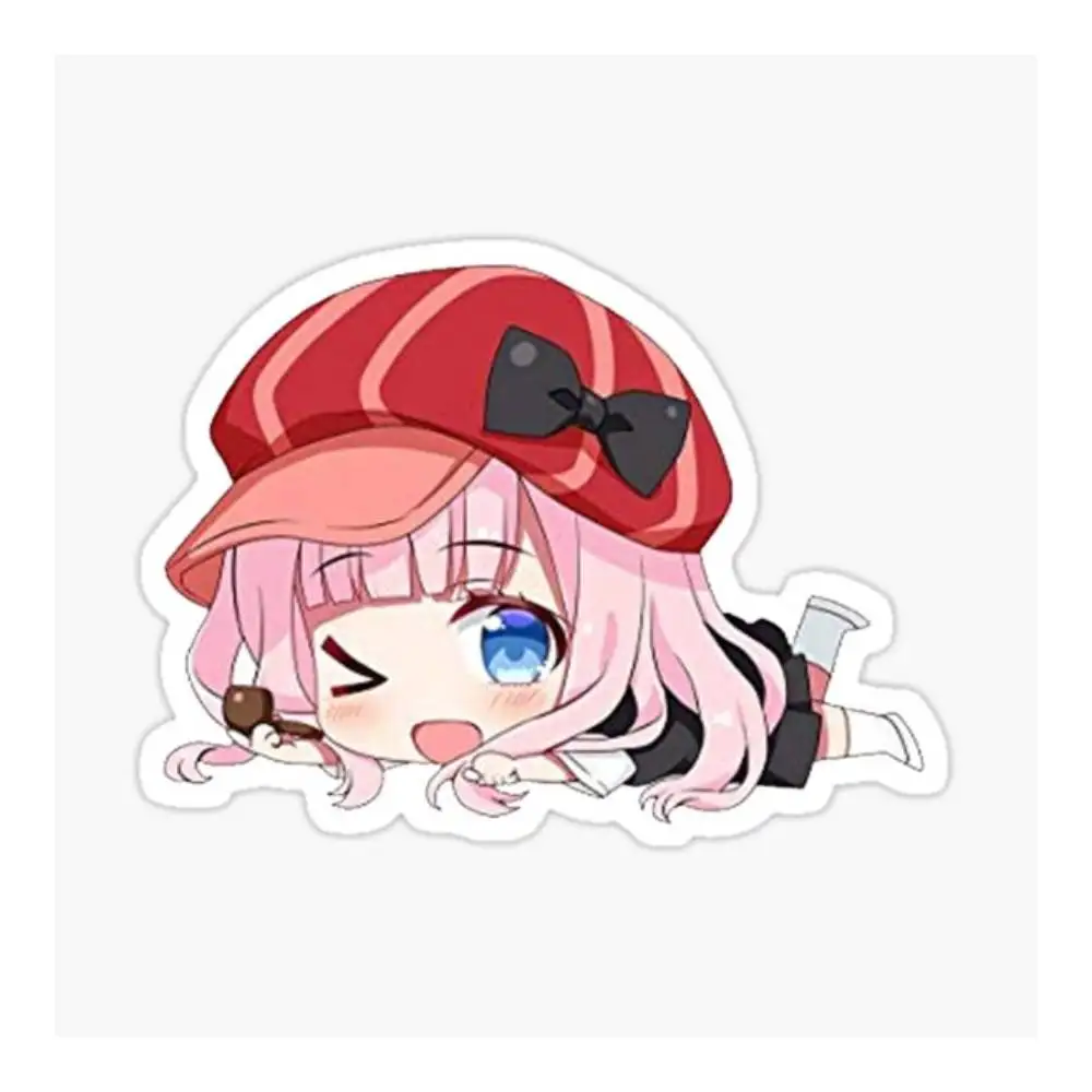 Kaguya-sama Sticker Car Window Bumpers Die-cut Vinyl Stickers Decorative Accessories