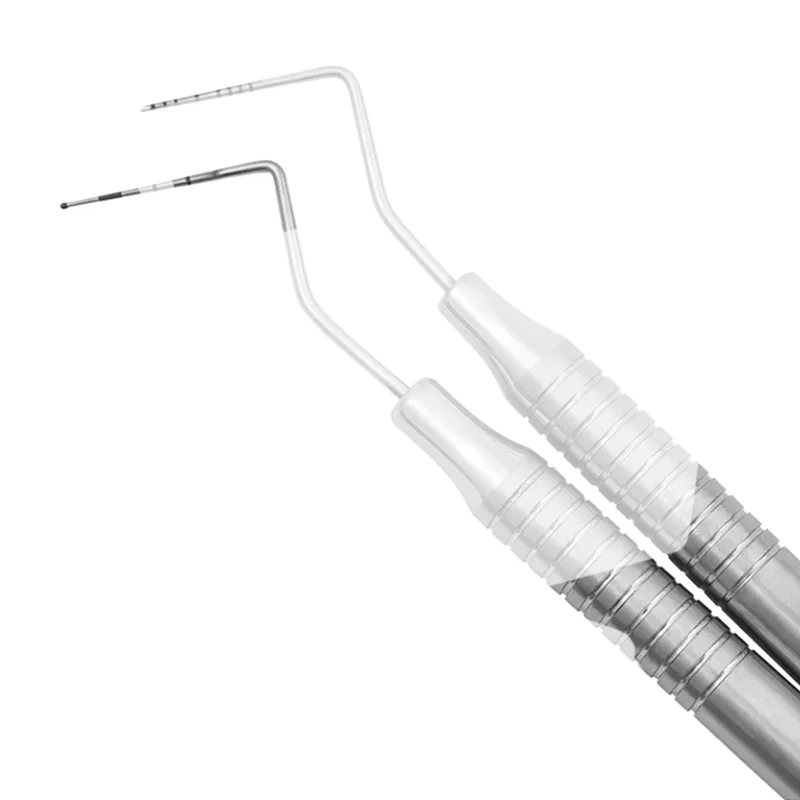 

Стоматологический пародонтальный зонд из нержавеющей стали со скалером 1-10 1-15 Зонд исследователя Инструмент Инструмент Инструменты для чистки зубов