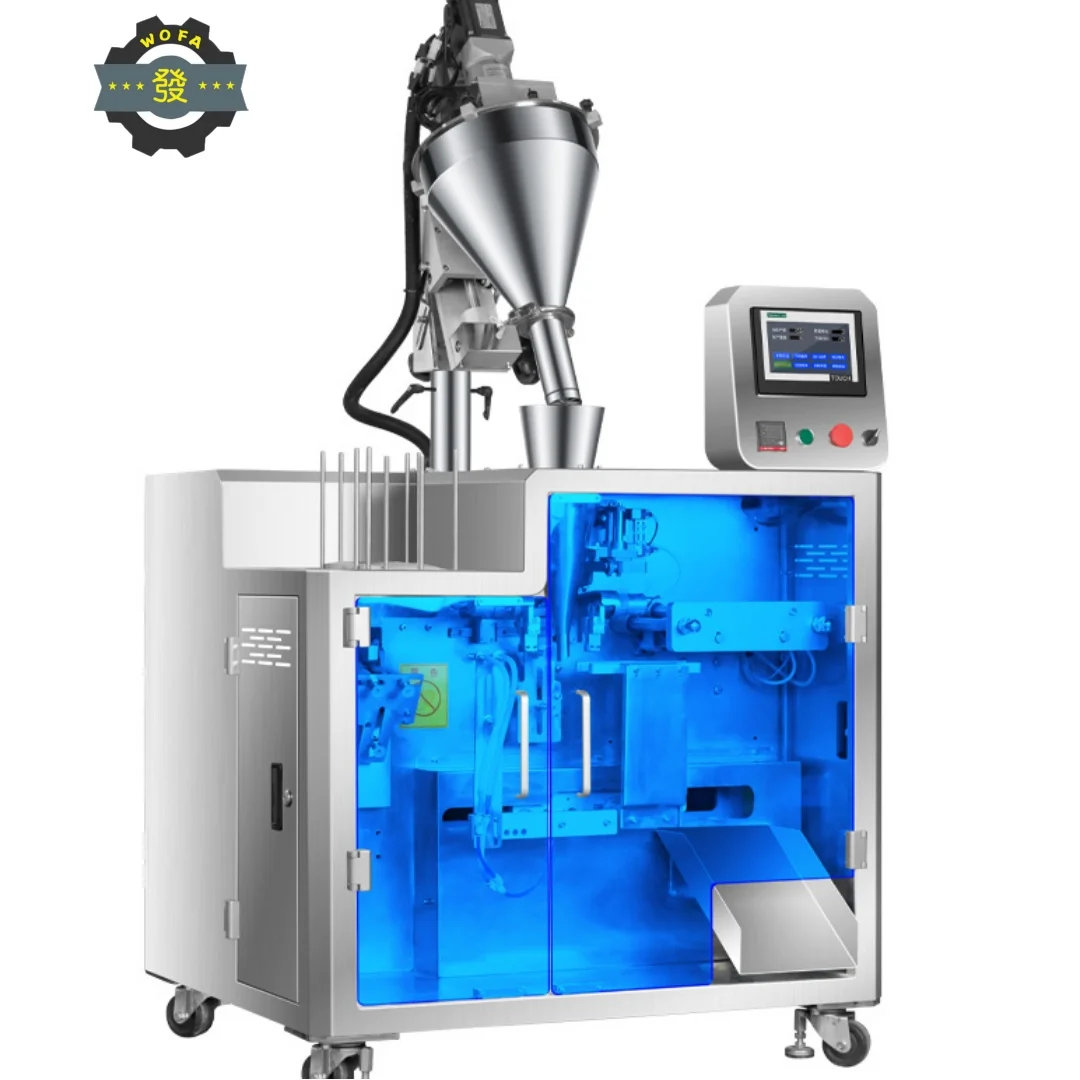 Bag-feeding Powder Packaging Machine Fully Automatic Flour Seasoning Powder  Pre-made Bag Packaging Machine