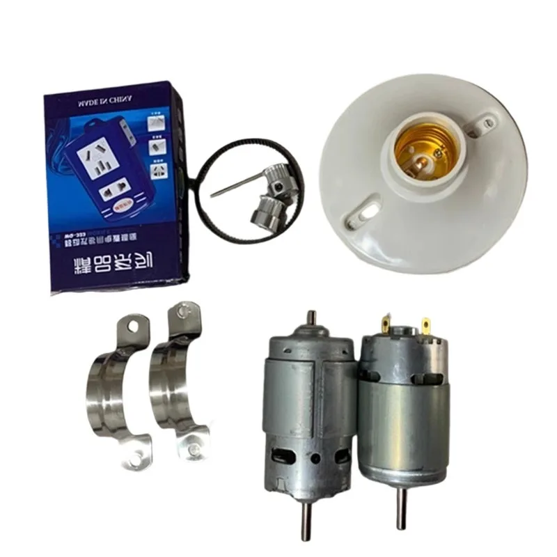 220 V leiser bürstenloser Dual-Lager-Generator-Kit mit 775-Motor für Elektrowerkzeuge/Heimbedarf/Notstromversorgung zum Selbermachen