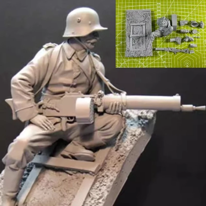 1: 16 Casting Resin Model Grey Kit Frontline Observer Soldier Model Requires Assembly Unpainted