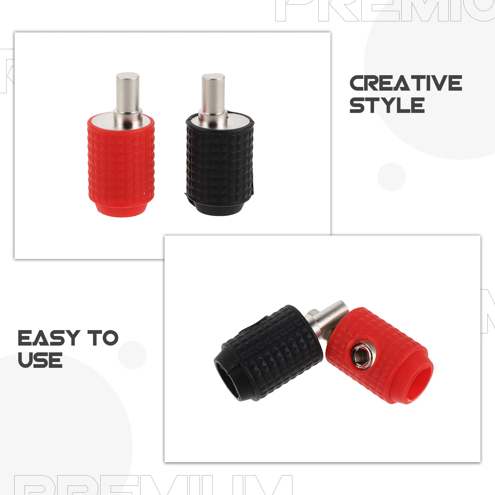 1Set Car Audio Power Connector 4 Gauge to 8 Gauge Amp Wire Reducer Insulated Wiring Terminal Car Amplifier Input Adapter