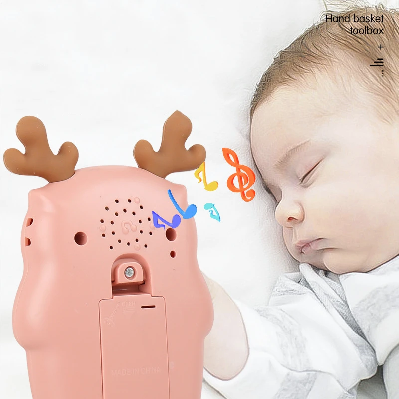 Baby Phone Toys Bilingual Telephone Teether Music Voice Toy Early Educational Learning Machine Electronic Children Gift Baby Toy