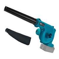 Cordless Leaf Blower for Makita 18V Battery Jobsite Air Blower 2-in-1 Handle Electric Blower and Vacuum Cleaner (No Battery)