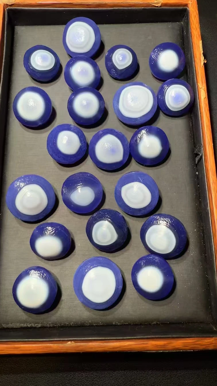 

21 шт./лот, используемый загорнутый агат, чтобы сделать старые глаза из овчины, потертые, тонкие и старомодные, коллекция амулетов из бисера DZi, сделай сам