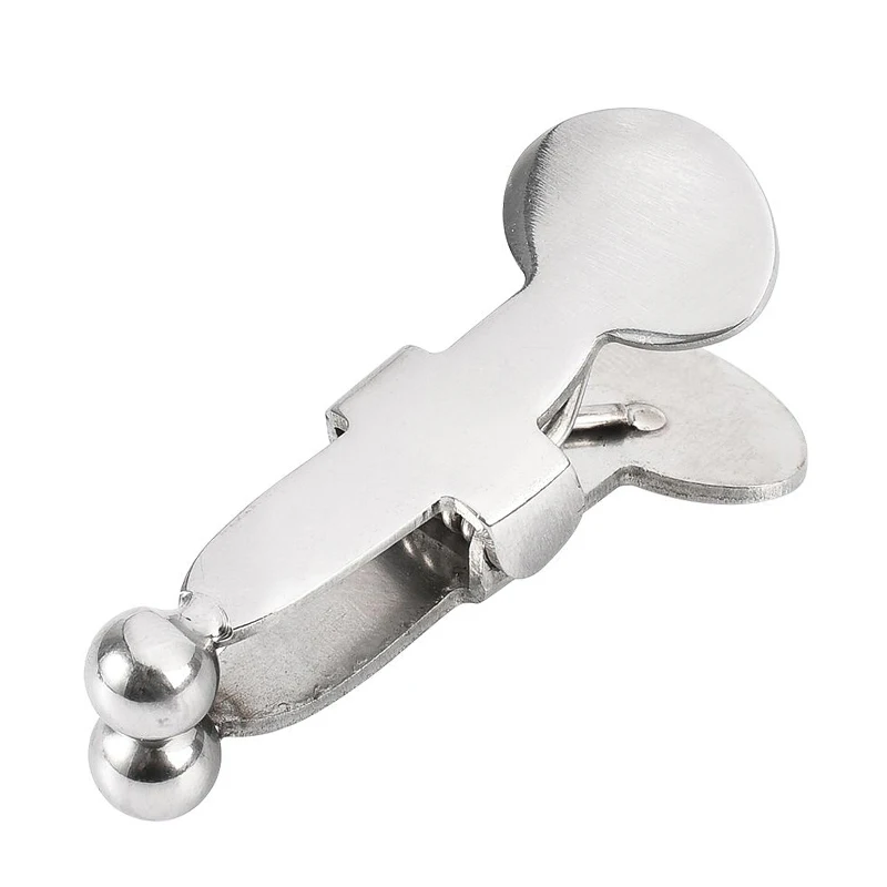 Female Stainless Steel Nipple Clamp Slave Stimulator Metal Nipple Clips Breast Bondage Restraint Sex Toy Woman