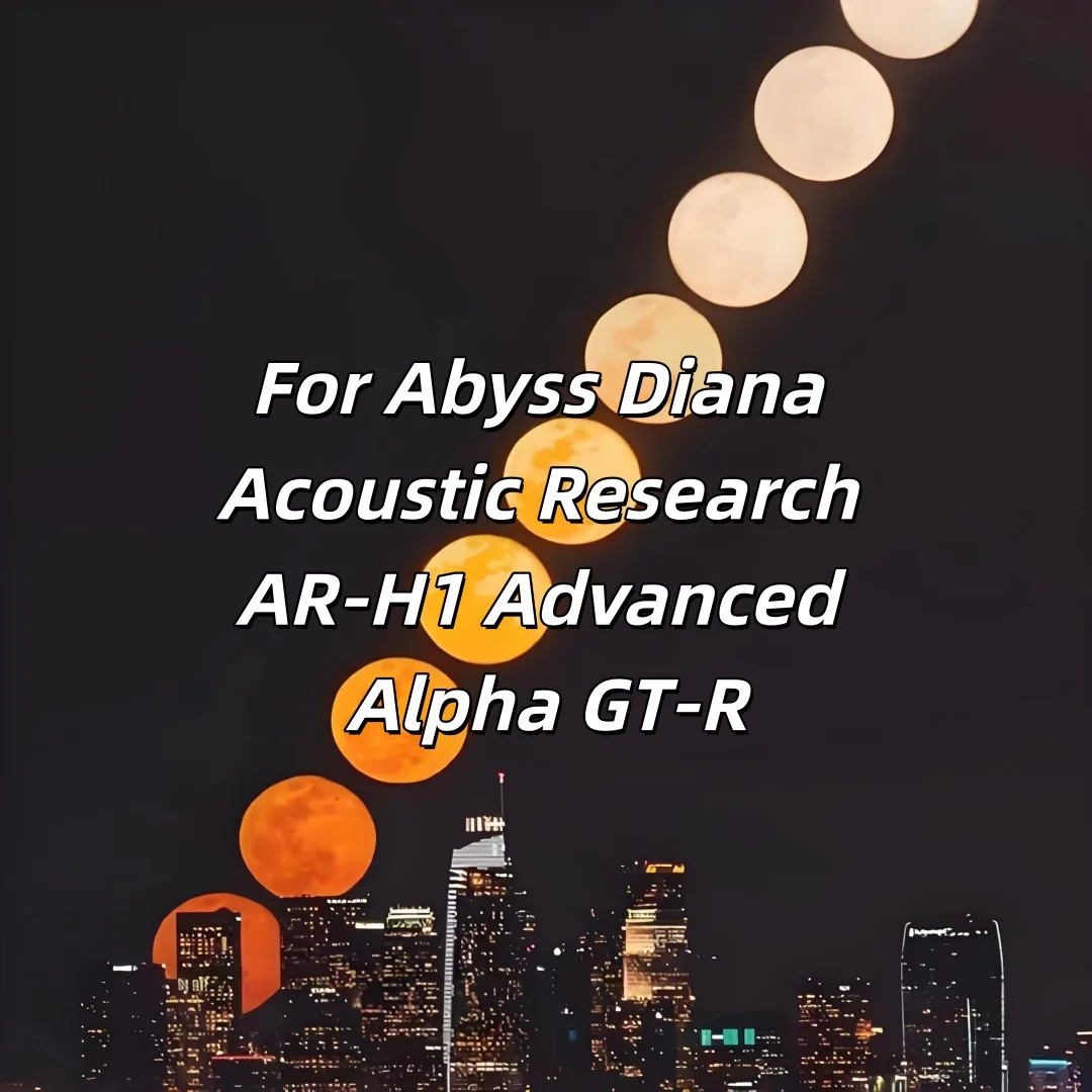 Type2 Litz 1.8mm 140 Cores 7N OCC Sleeve Earphone Cable For Abyss Diana Acoustic Research AR-H1 Advanced Alpha GT-R Headphone