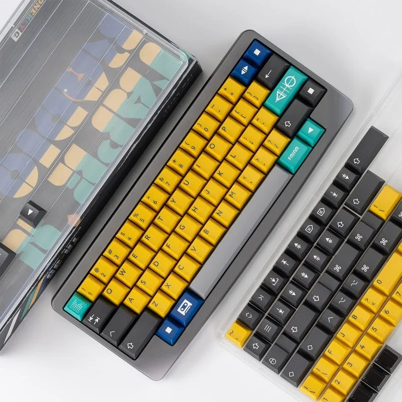 Agar HHKB Layout Keyboard Customized Hot Swap Aluminium Single/Dual-Mode Curved Surface Keyboard Gaming Mechanical Keyboards