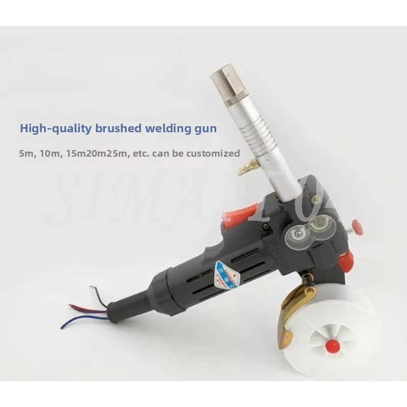 200A Wire Drawing Gun (flat Tooth) Gas Shielded Welding Accessories, Gun Head Assembly