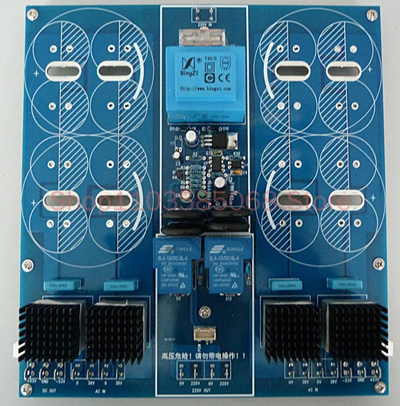 

Усилитель мощности класса A, аудио, сделай сам, выпрямительный фильтр с плавным пуском, встроенная плата