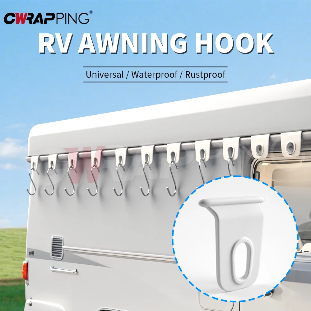 5/10 قطعة تحديد السنانير اكسسوارات التخييم معدات القافلة الثقيلة شماعات معطف شفط الكؤوس Rv متنقل اكسسوارات السيارات