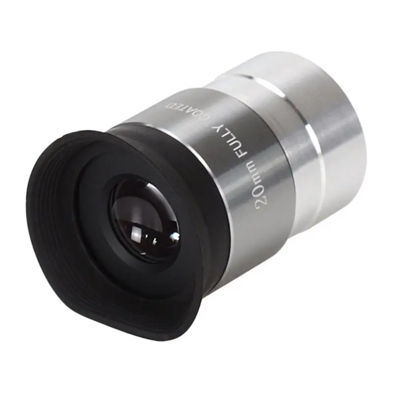[NEWA76K!】 1.25-Inch Telescope Eyepiece 20Mm Eyepiece With .6X0.6Mm Filter Threads