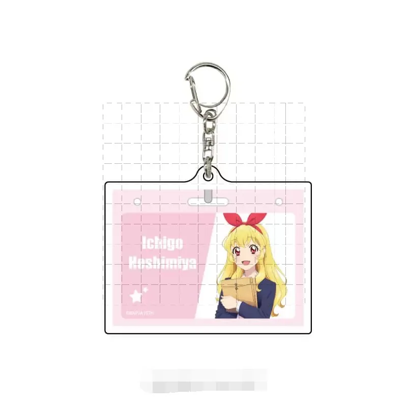 Game Sumire Hikami Ichigo Hoshimiya Sakura Kitaoji Miyabi Fujiwara Keychain Doll Anime Acrylic Keyring Pendant for Gift