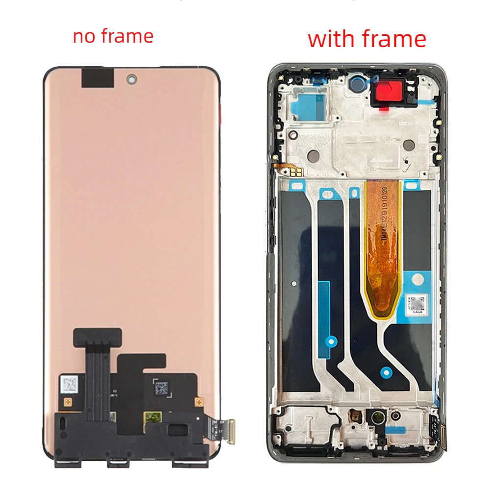 Oled For Realme 12 pro plus RMX3840 LCD Display Touch Screen Digitizer Assembly For Realme 12pro Rmx3842 LCD Display