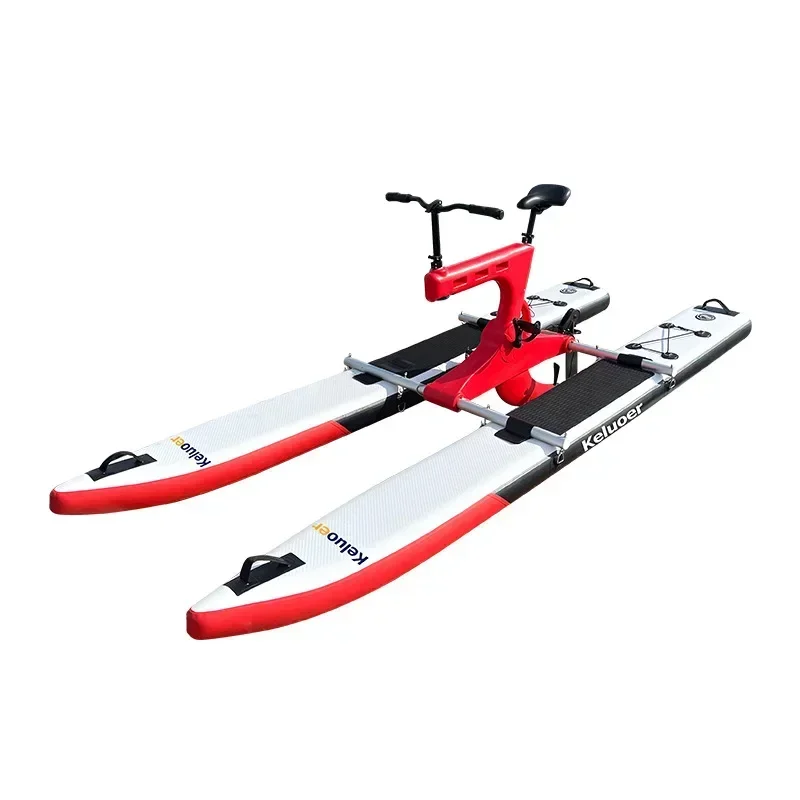 Water Bike Single Surf Paddle Board Recreation Bicycle Recreation Surf Inflatable Boat