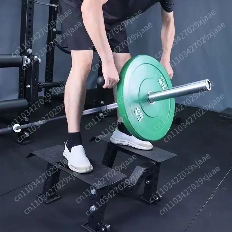 T-type Back Pull High Platform Household Deadlift Platform Rowing Auxiliary Table Multi-functional Comprehensivefitnessequipment