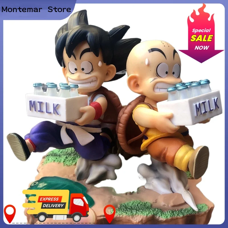 

15 см аниме Dragon Ball Z фигурки молочного детства Сон Гоку Криллин Gk фигурка статуя из ПВХ коллекции модель куклы игрушки дети