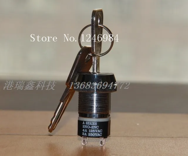 [SA]2NO-2NC Taiwan Tae S286A-1 electronic lock key switch genuine original two tranches--20pcs/lot