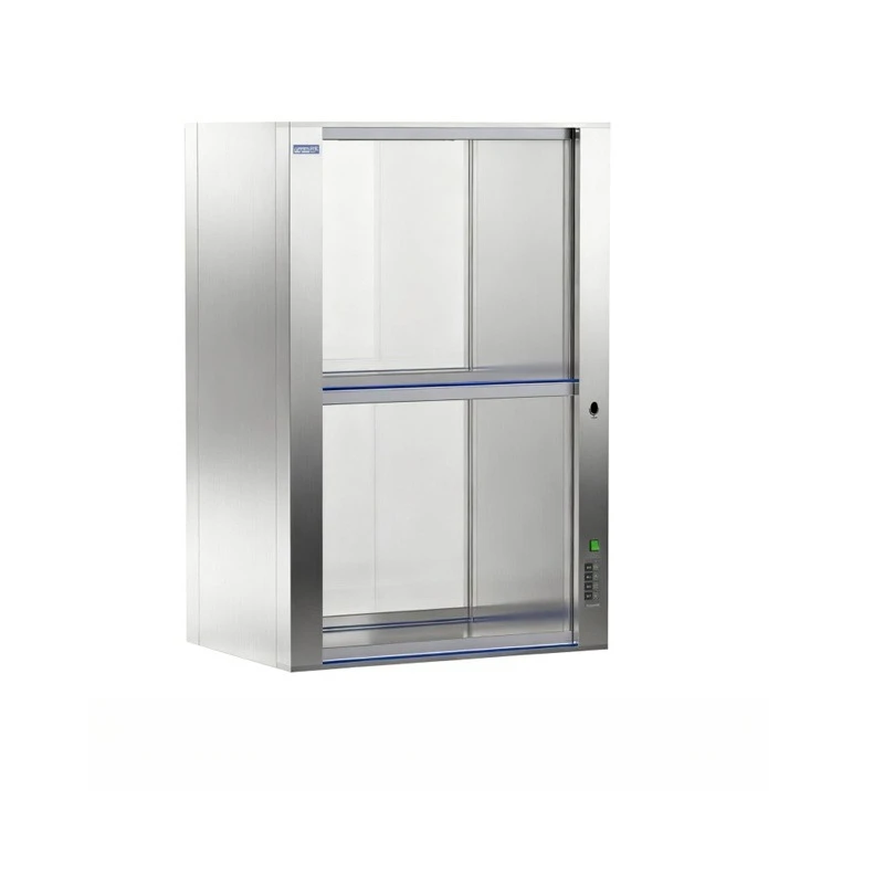 Purified stainless steel double door lift electronic interlock transfer window sterile and dust-free clean transfer cabinet