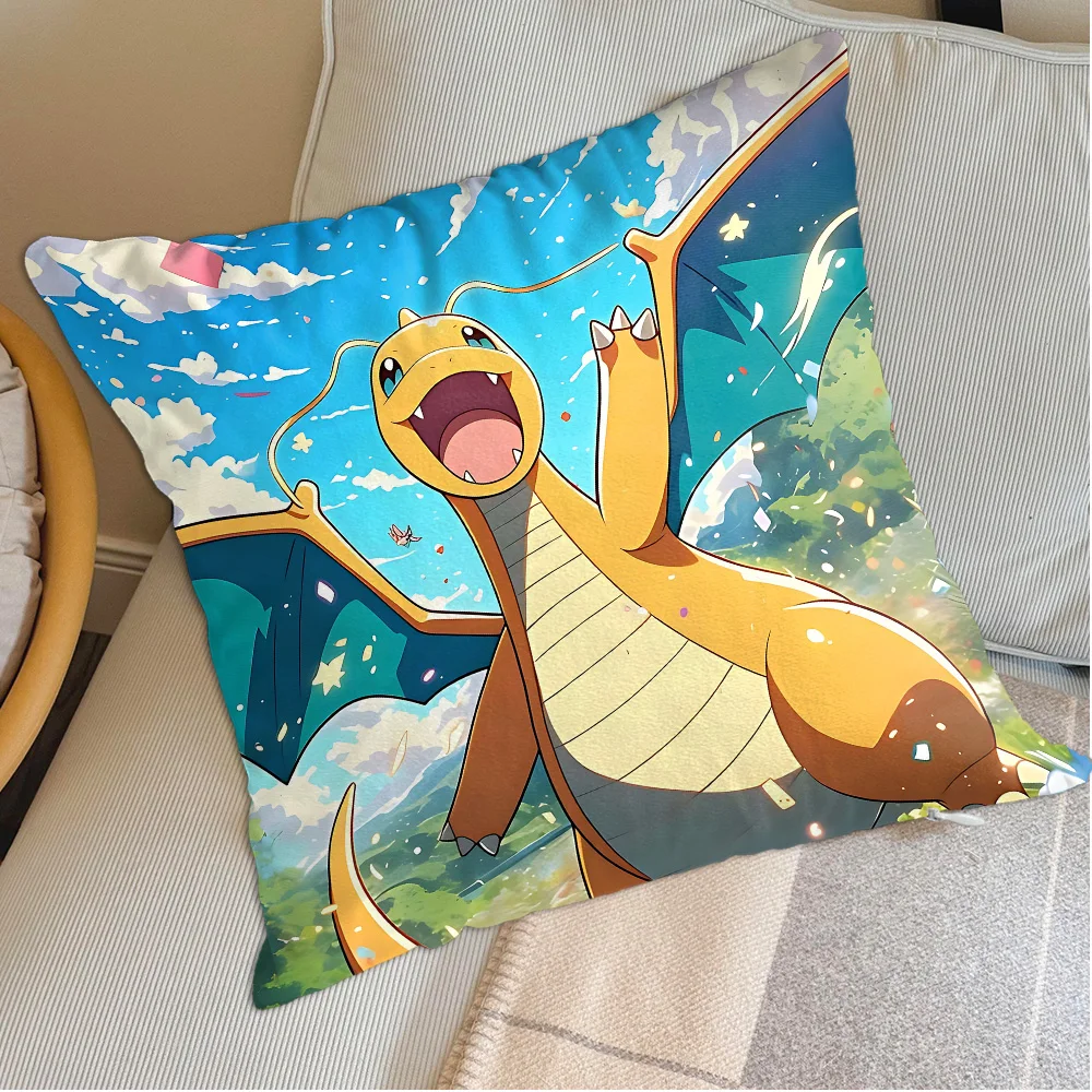 

Kawaii Pillow Case p-pokemones Decorative Cushion New Sofa Cushions Cover pillowcase Living Room Decoration Personalized Gifts