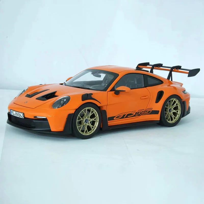 NOREV 1:18 Scale Diecast Alloy Porsche 911 992 GT3 RS 2022 Supercar Toys Cars Model Classics Adult Souvenir Gifts Static Display