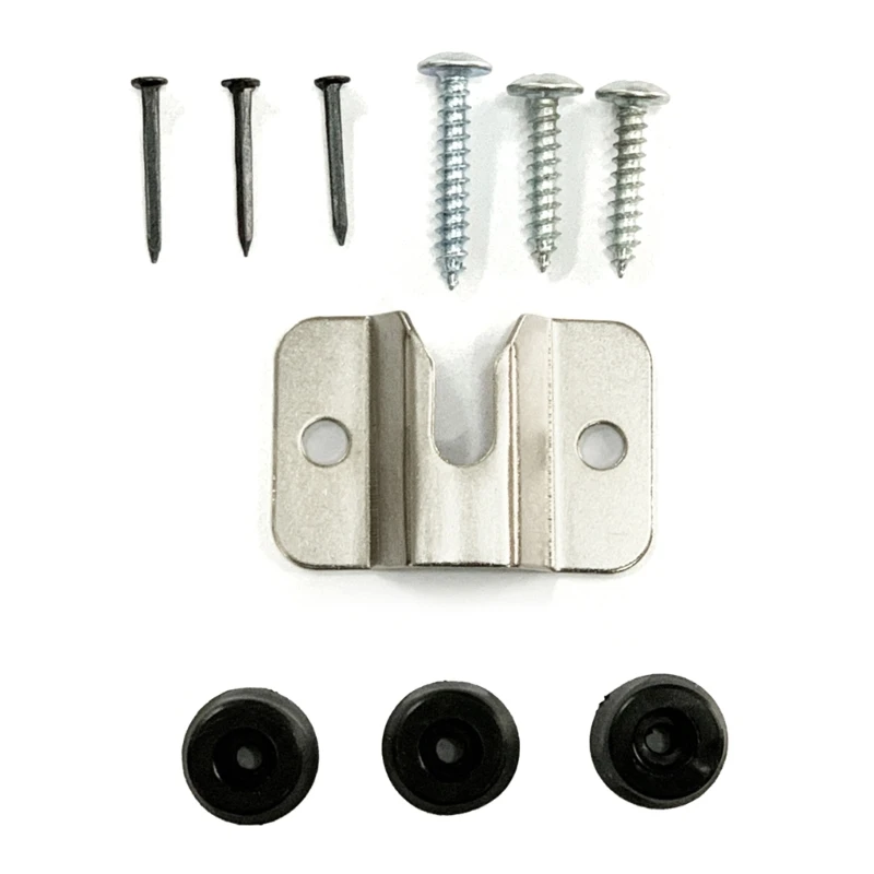 Convenient Storage Rack for Dartboards Secure Attachment Hook and Screw Pack Wall Hangings Bracket Dropship