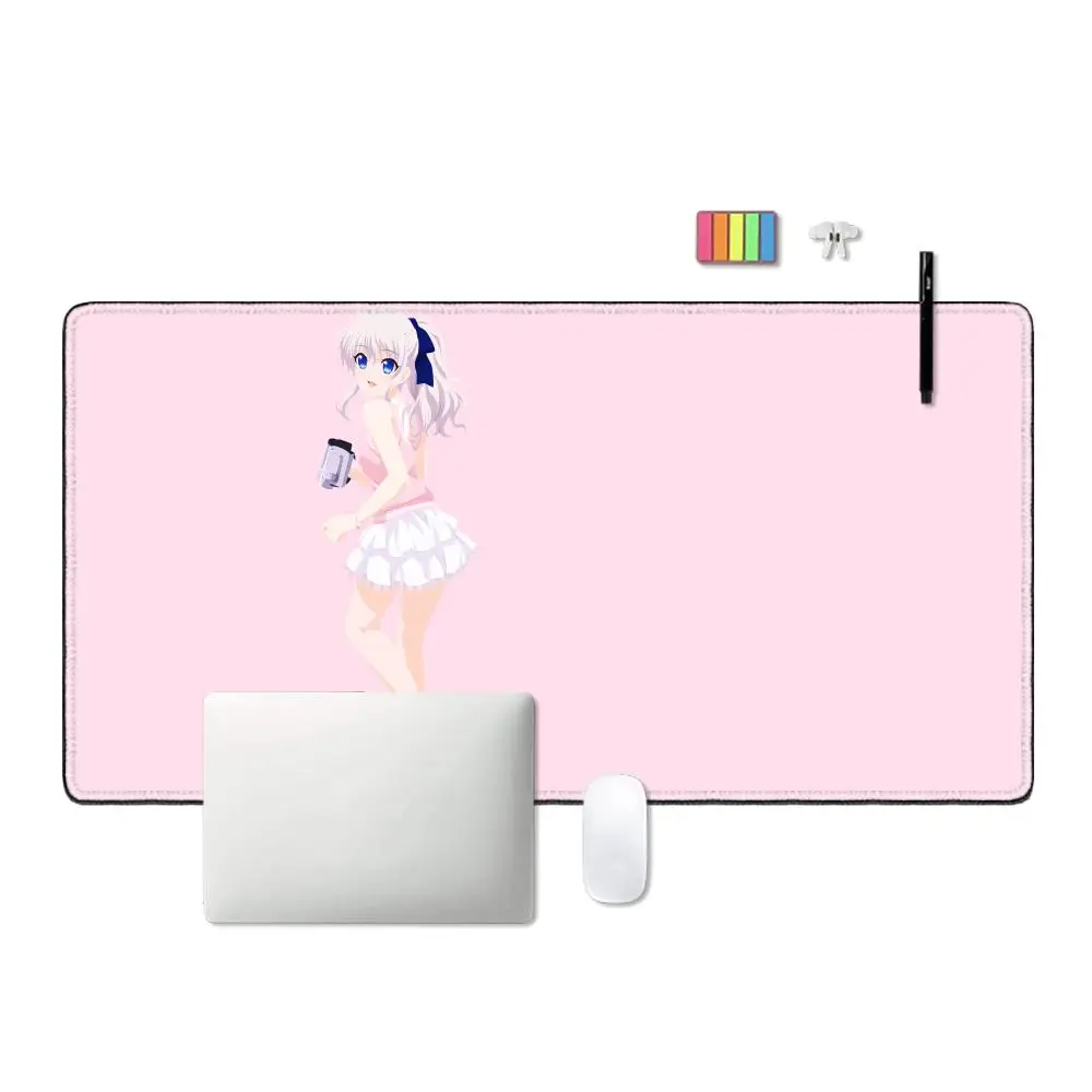 Tomori Nao Charlotte Anime Girl Mousepad Large Gaming Mouse Pad LockEdge Thickened Computer Keyboard Table Desk Mat