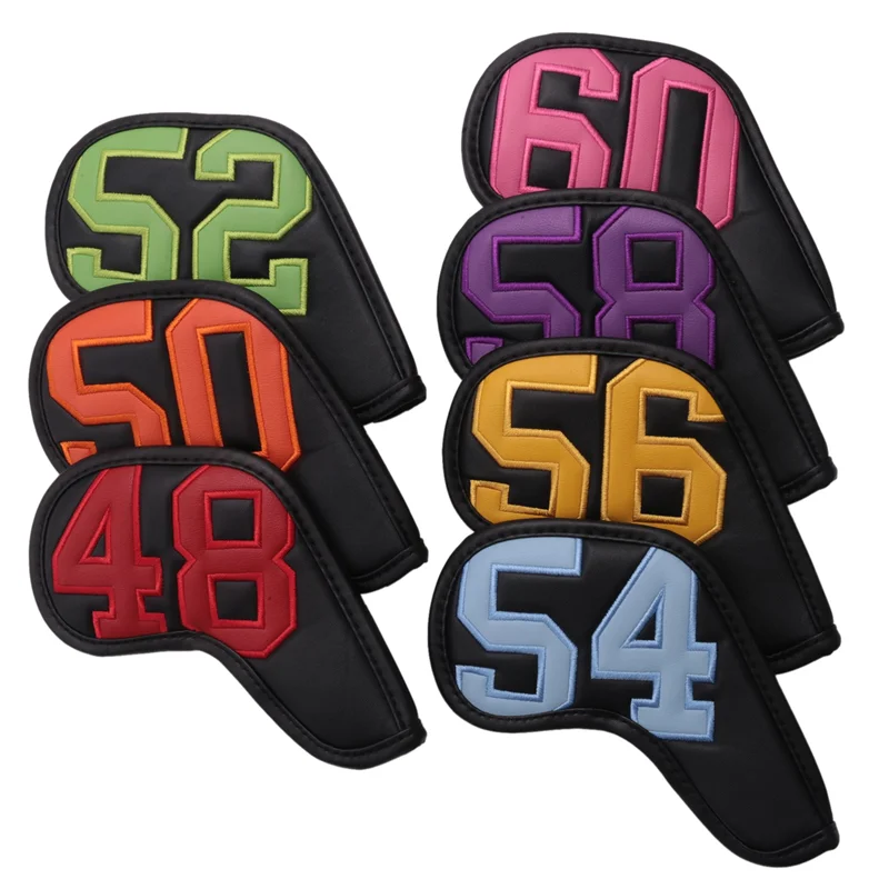 

Golf Iron Club Head Cover Protector Simple Sand Wedge Golf Club,Black