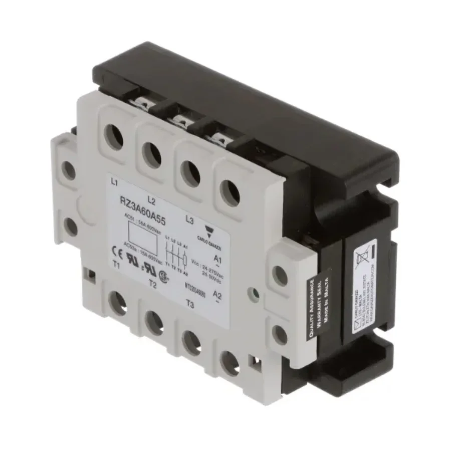 In Stock New and Original Carlo Gavazzi RZ3A60A55 Solid State Relay 150VAC 3PST-NO 55A/660V Zero Switching RZ3A Series