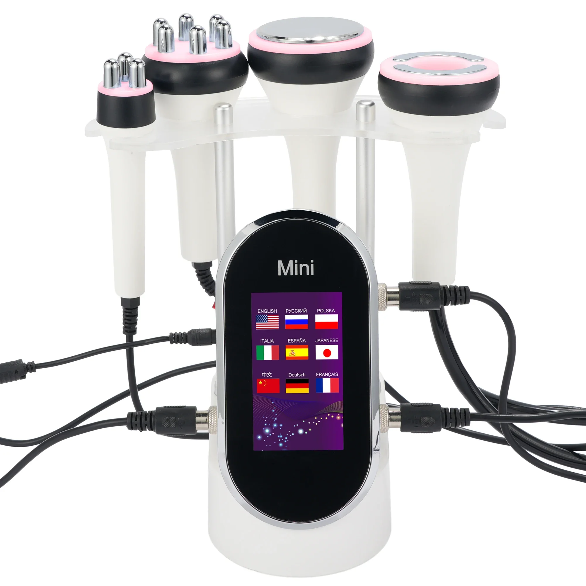 New 4 in 1 Facial Care 40K Cavitation Lipo Slimming Ultrasonic Liposuction Cavitation Machine Skin Tightening Lifting Device