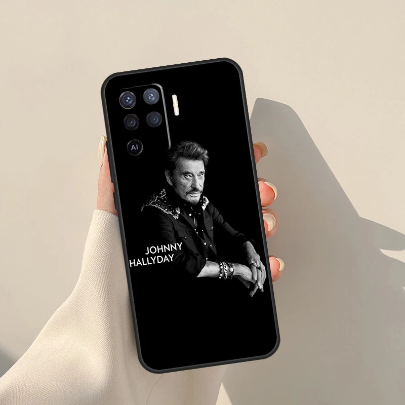 Johnny Hallyday For OPPO A15 A16 A1K A3S A5S A52 A72 A94 A74 A54 A5 A9 A31 A53 2020 A53S A83 A91 A93 Case