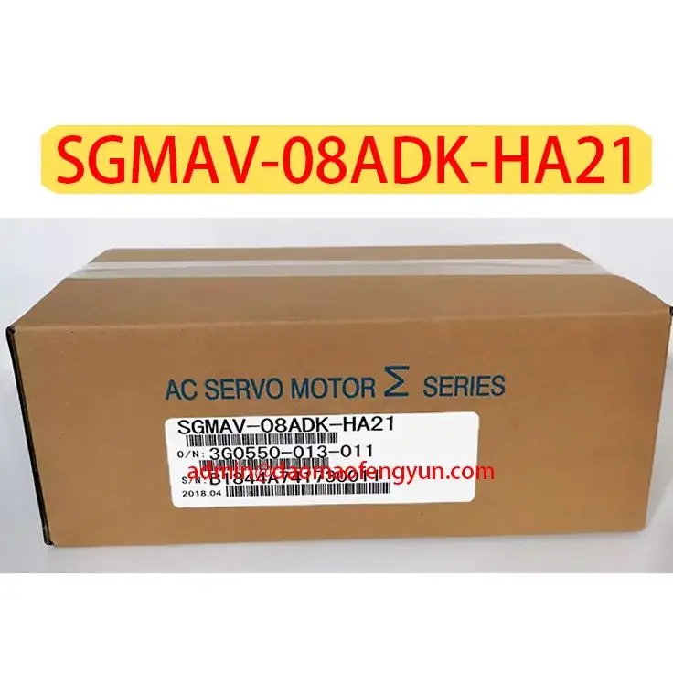 Servo motor SGMAV-08ADK-HA21 Brand new Fast shipping 1-year warranty，SGMAV 08ADK HA21，In Stock