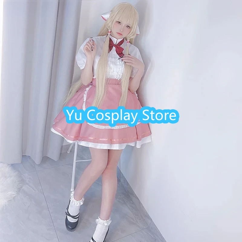 

Anime Chobits Chi Cosplay Costume Fancy Party Dress Halloween Carnival Uniforms For Women Custom Made