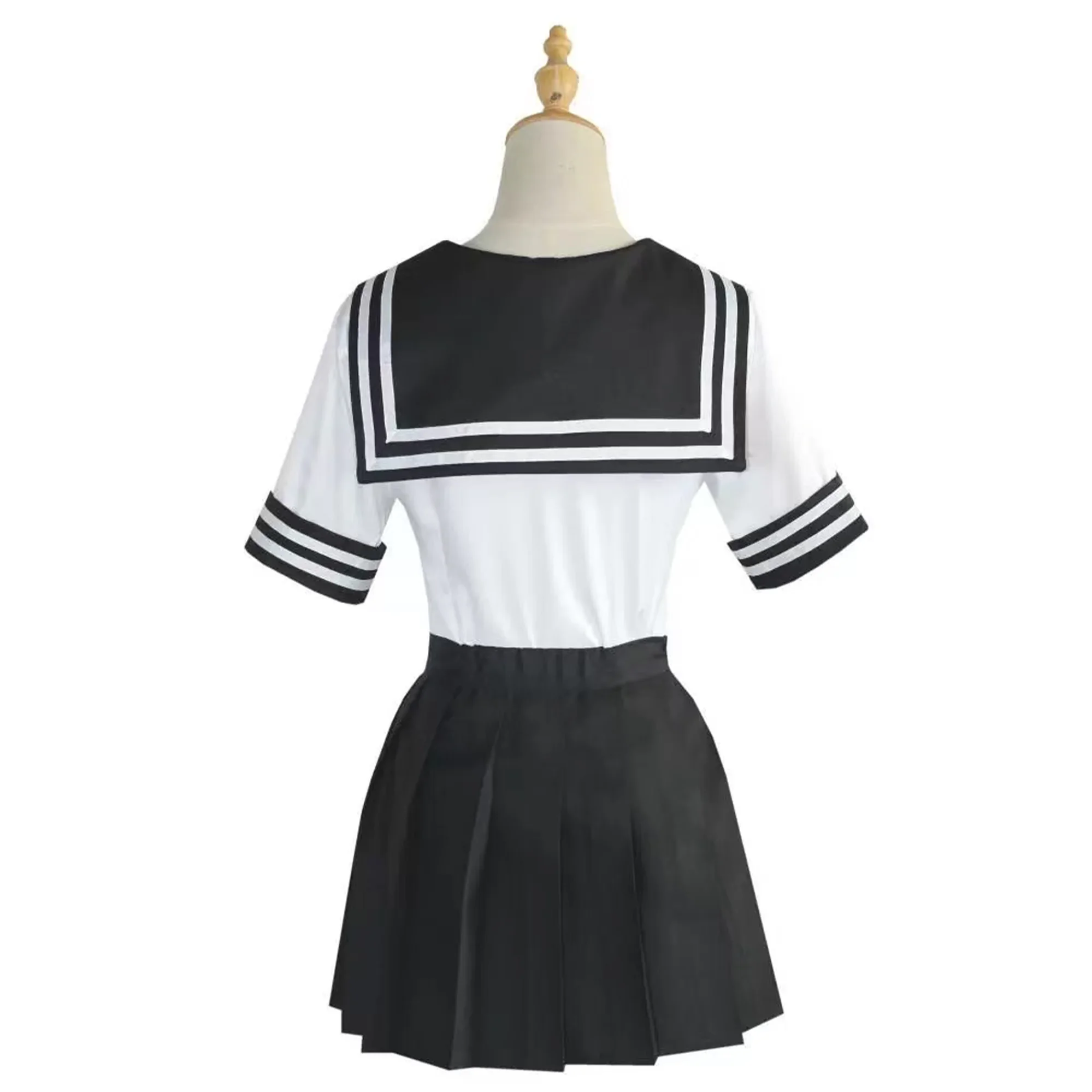Anime Cos Senju Akashi Cosplay Kostuum Party Uniform Volledige Set Vrouwelijke School JK Pak