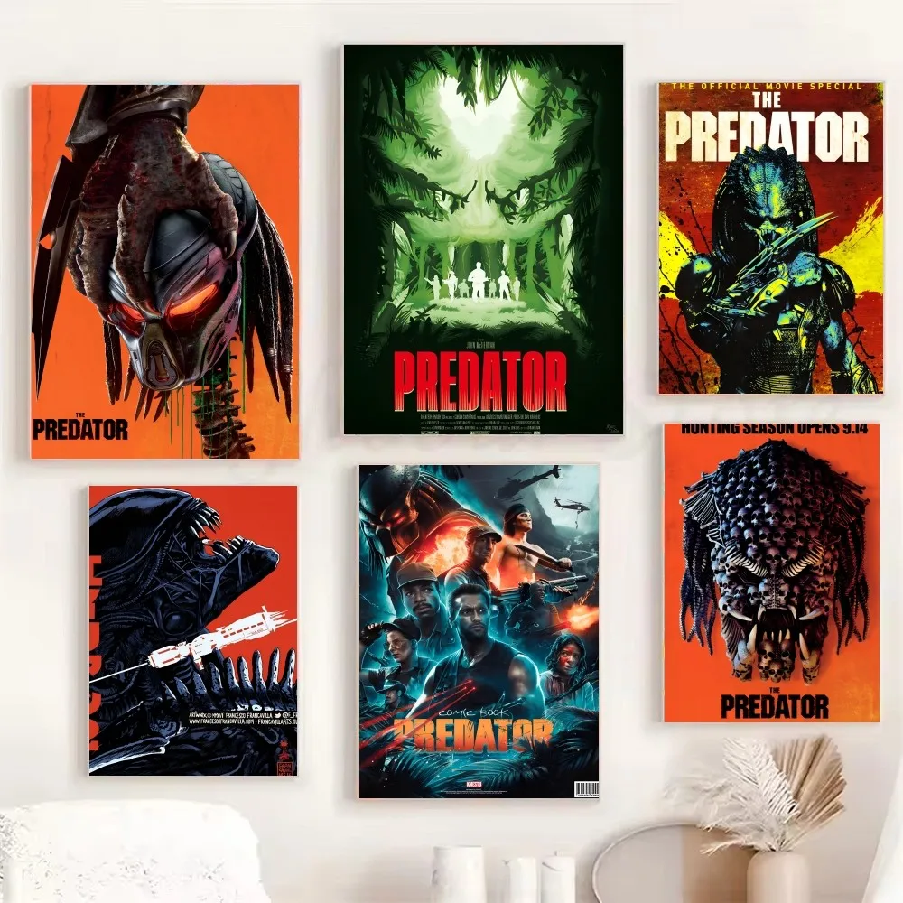 1 قطعة ملصق المفترس ورقة طباعة غرفة المعيشة المنزلي غرفة نوم مدخل بار مقهى الفن اللوحة الديكور