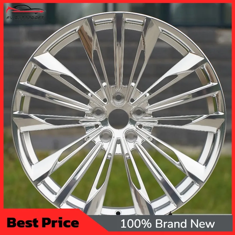 【2026】 Forged Aluminum Alloy Wheels 19 Inch Multi Spoke Silver Finish 5x120mm PCD ET25 4 Pieces For Fitment New 5-Year Warrant